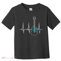 Heartbeat Guitarist Guitar Great Gift Toddler T-Shirt thumb 0