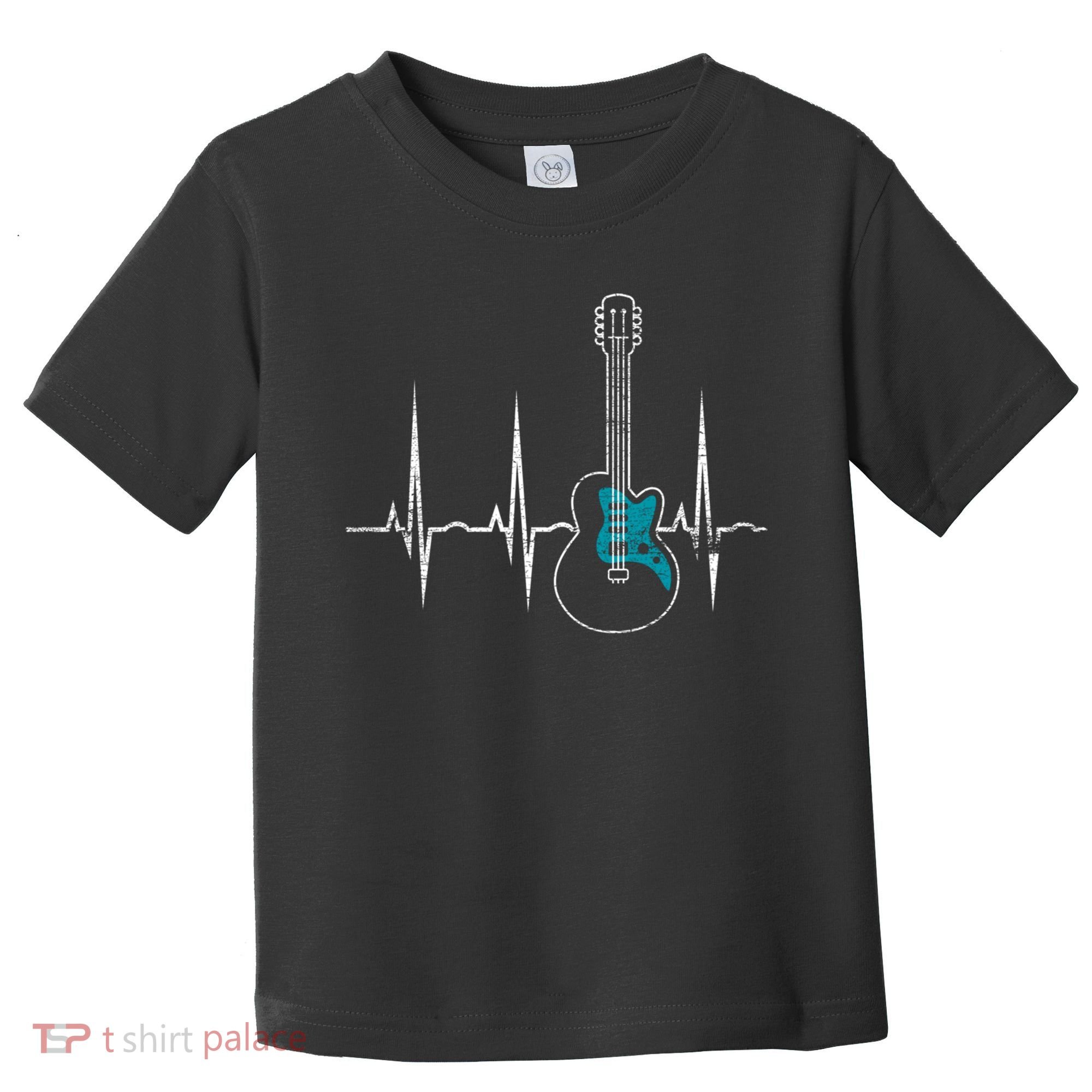 Heartbeat Guitarist Guitar Great Gift Toddler T-Shirt