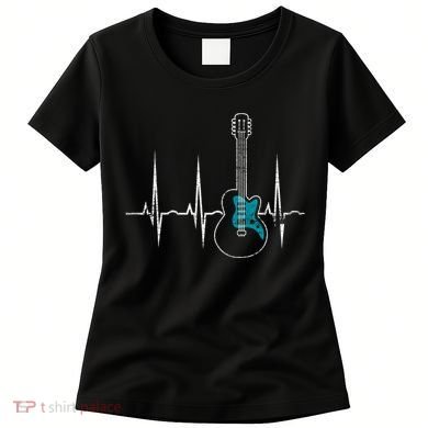 Heartbeat Guitarist Guitar Great Gift Women's T-Shirt