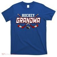 Hockey Grandma Gift Mama MotherS Day Vintage Gift T-Shirt thumb 0