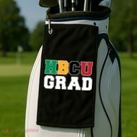 Hbcu Grad Gift Golf Towel thumb 2