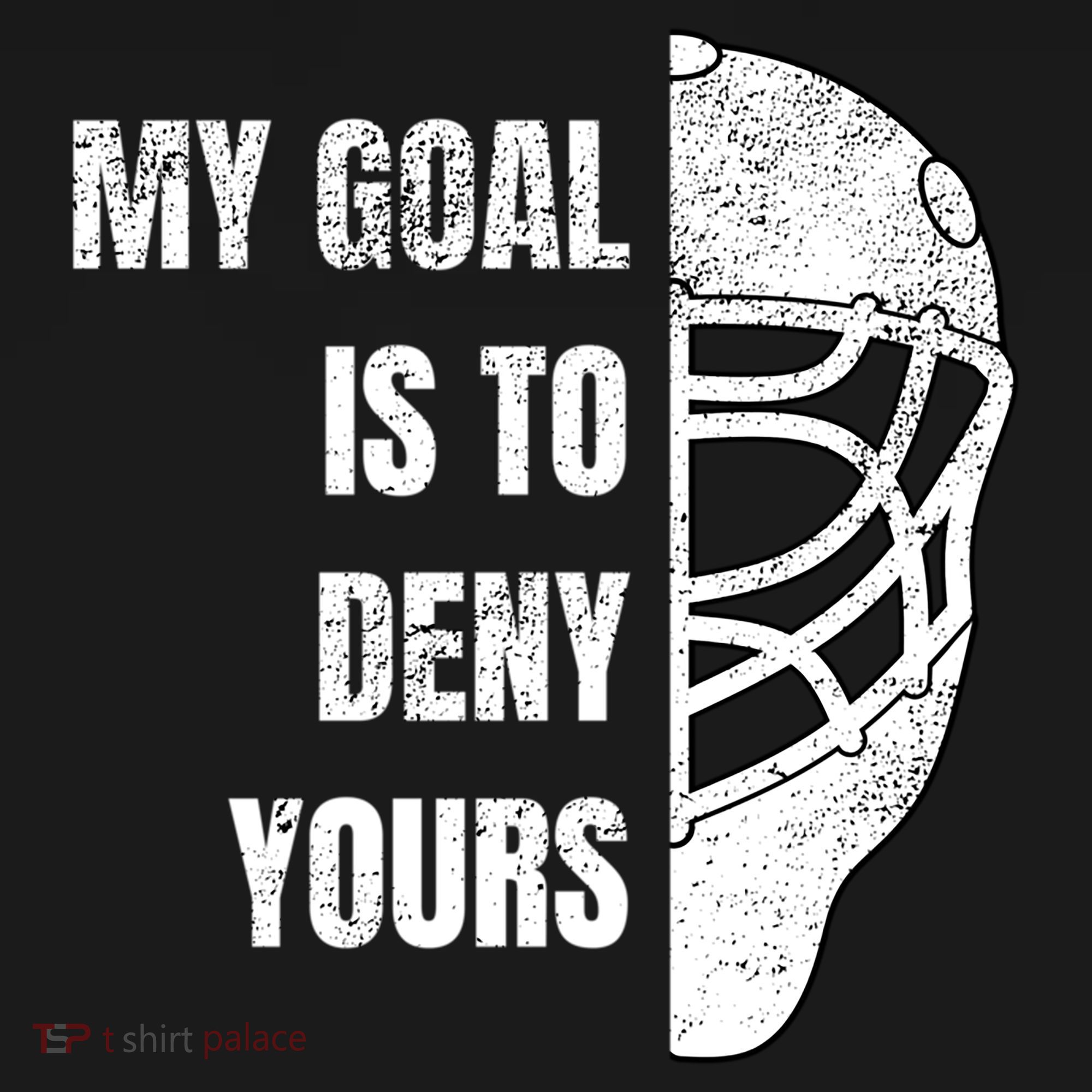 Hockey Goalie Gift My Goal Is To Deny Yours Gift Women's Hoodie
