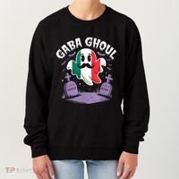 Halloween Graveyard Gaba Ghoul Ghost Funny Italian Gabagool Women's Sweatshirt thumb 0