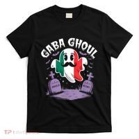 Halloween Graveyard Gaba Ghoul Ghost Funny Italian Gabagool T-Shirt thumb 0