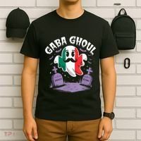 Halloween Graveyard Gaba Ghoul Ghost Funny Italian Gabagool T-Shirt thumb 6