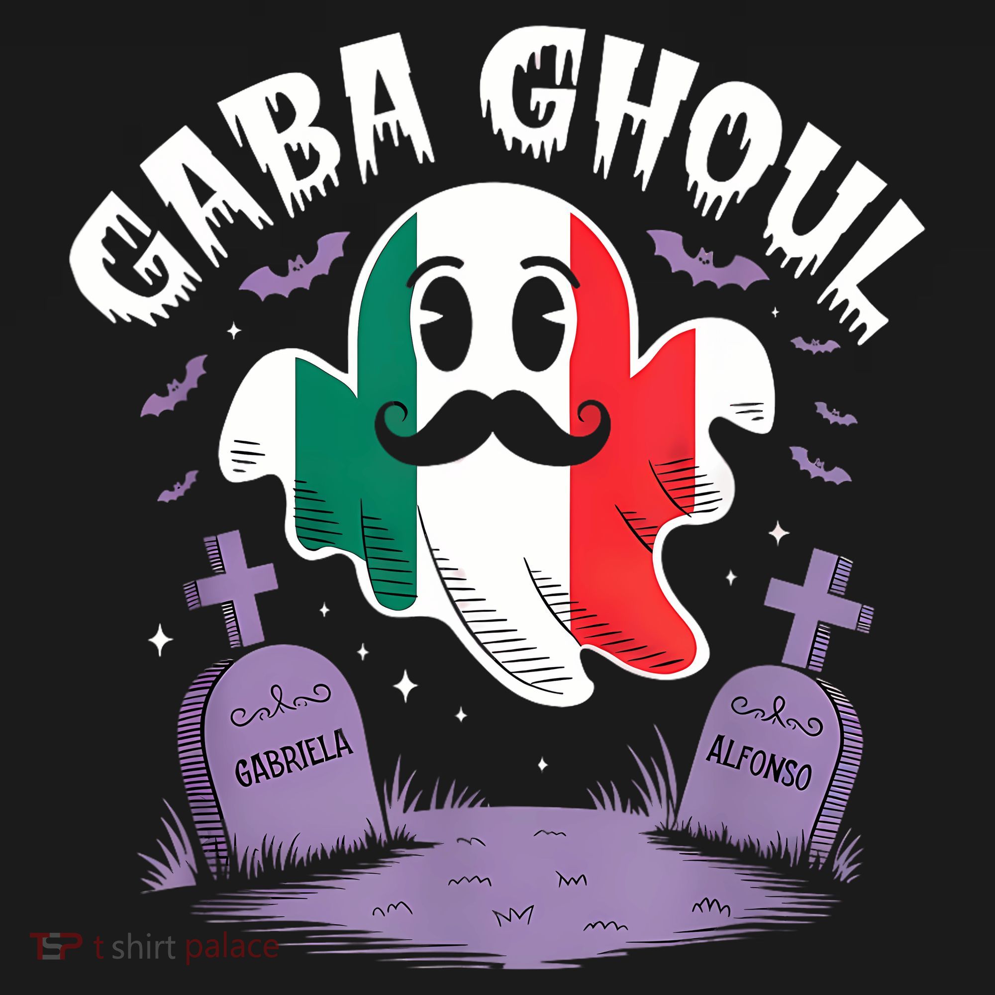 Halloween Graveyard Gaba Ghoul Ghost Funny Italian Gabagool Women's Hoodie