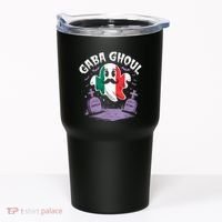 Halloween Graveyard Gaba Ghoul Ghost Funny Italian Gabagool Tumbler thumb 0