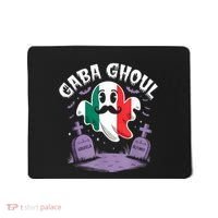 Halloween Graveyard Gaba Ghoul Ghost Funny Italian Gabagool Mousepad thumb 0