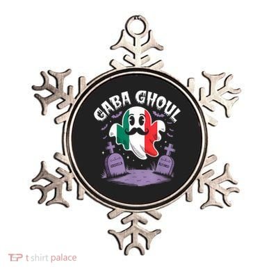 Halloween Graveyard Gaba Ghoul Ghost Funny Italian Gabagool Ornament