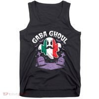 Halloween Graveyard Gaba Ghoul Ghost Funny Italian Gabagool Tank Top thumb 0