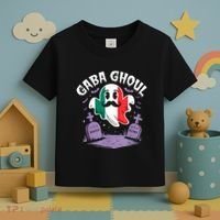 Halloween Graveyard Gaba Ghoul Ghost Funny Italian Gabagool Toddler T-Shirt thumb 3