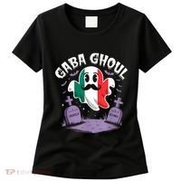 Halloween Graveyard Gaba Ghoul Ghost Funny Italian Gabagool Women's T-Shirt thumb 0