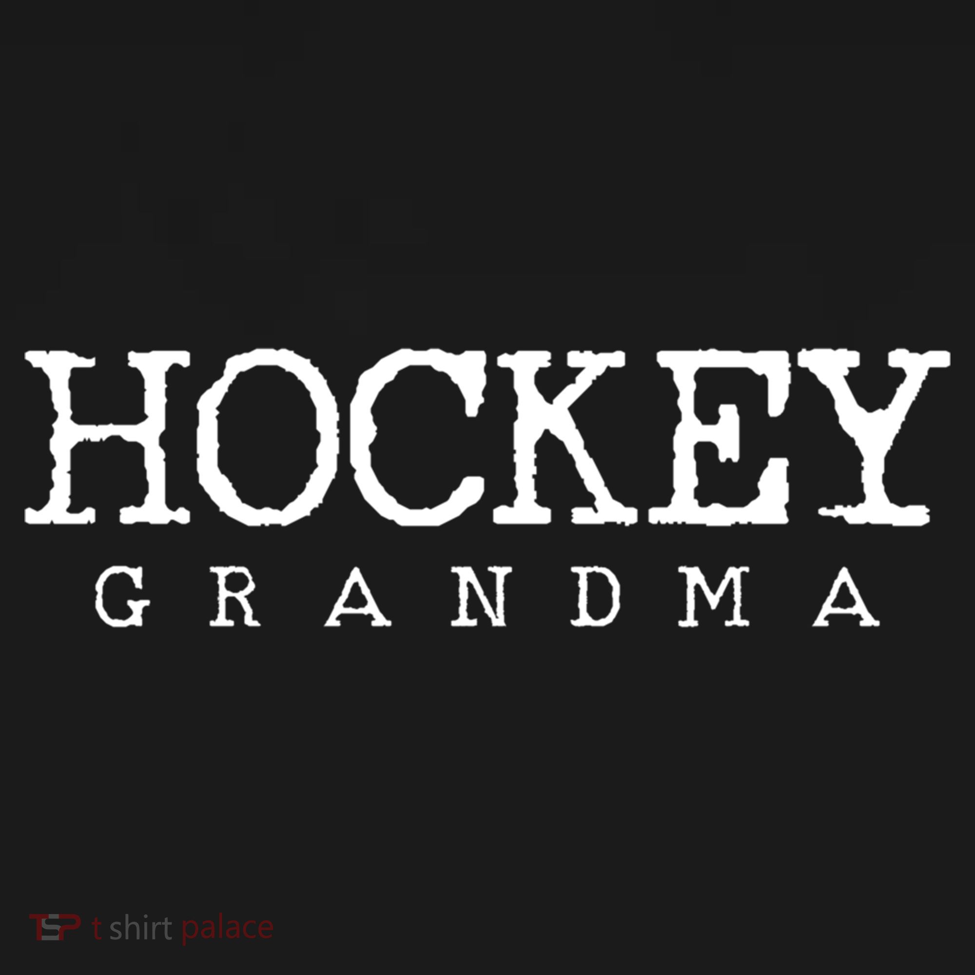 Hockey Grandma Gift Doggie Tank