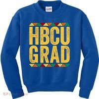 Hbcu Grad Gift Historical Black College Alumni Gift Kids Sweatshirt thumb 0