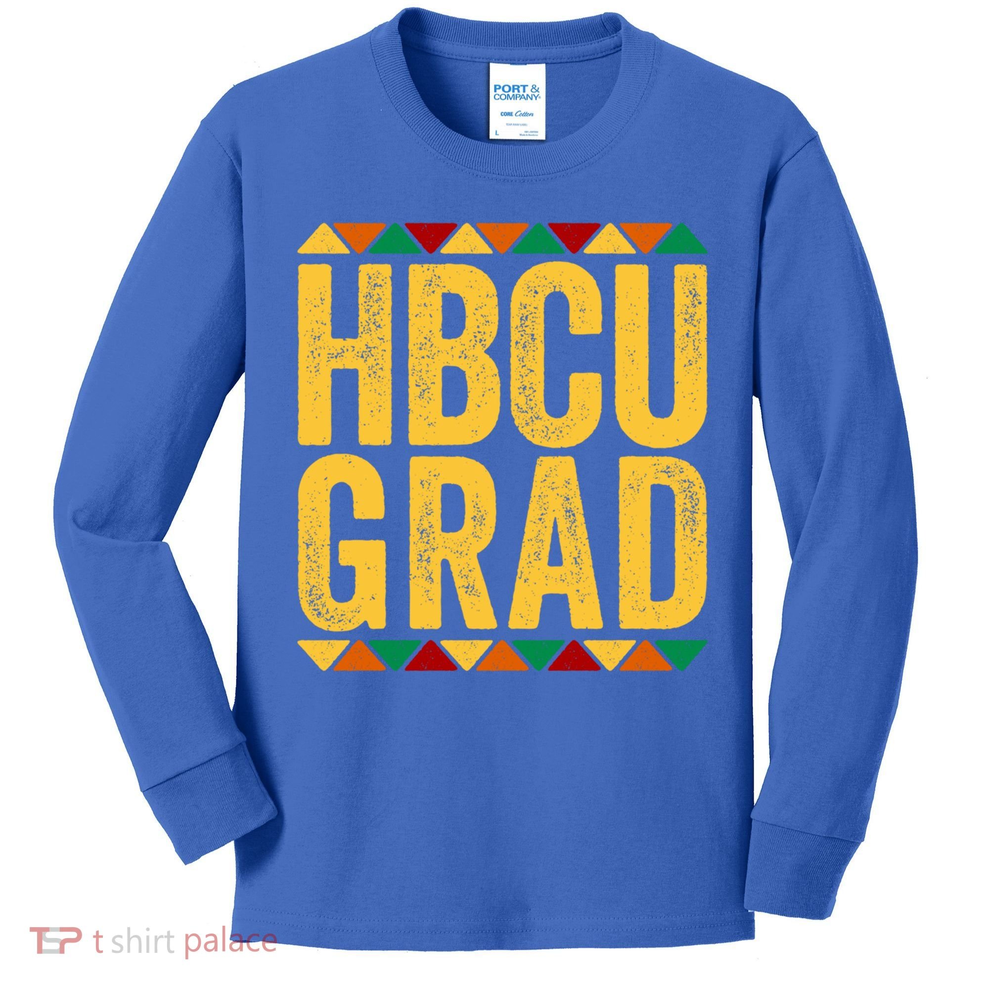 Hbcu Grad Gift Historical Black College Alumni Gift Kids Long Sleeve Shirt