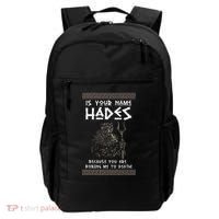 Hades Greek God And Ancient Greek Mythology History Buff Backpack thumb 0