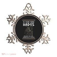 Hades Greek God And Ancient Greek Mythology History Buff Ornament thumb 0