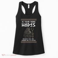 Hades Greek God And Ancient Greek Mythology History Buff Women's Tank Top thumb 0