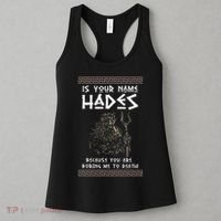 Hades Greek God And Ancient Greek Mythology History Buff Women's Tank Top thumb 3