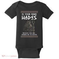 Hades Greek God And Ancient Greek Mythology History Buff Baby Bodysuit thumb 0