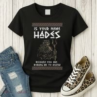 Hades Greek God And Ancient Greek Mythology History Buff Women's T-Shirt thumb 3