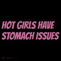 Hot Girls Have Stomach Issues Ornament thumb 1