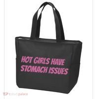 Hot Girls Have Stomach Issues Tote Bag thumb 3