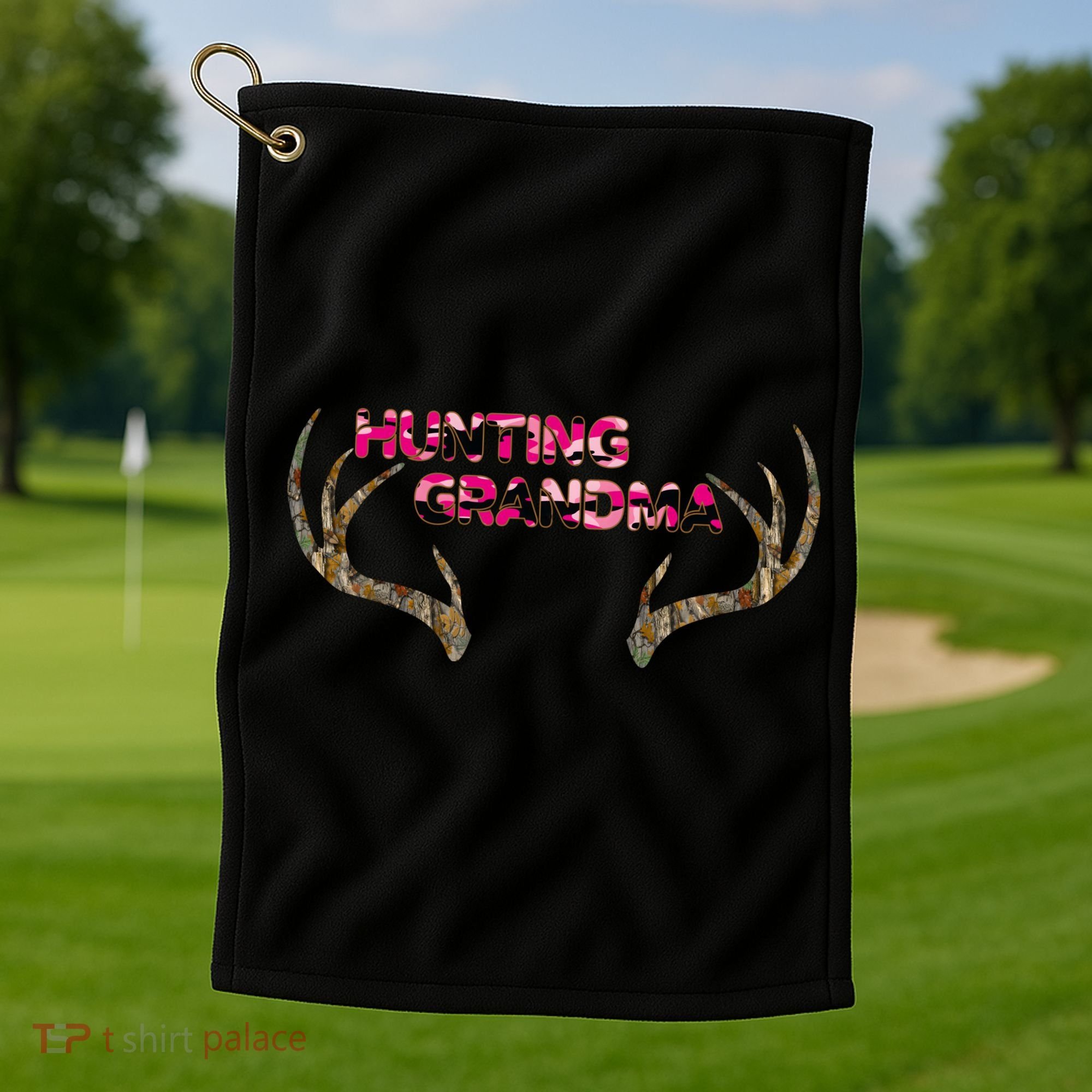 Hunting Grandma Golf Towel