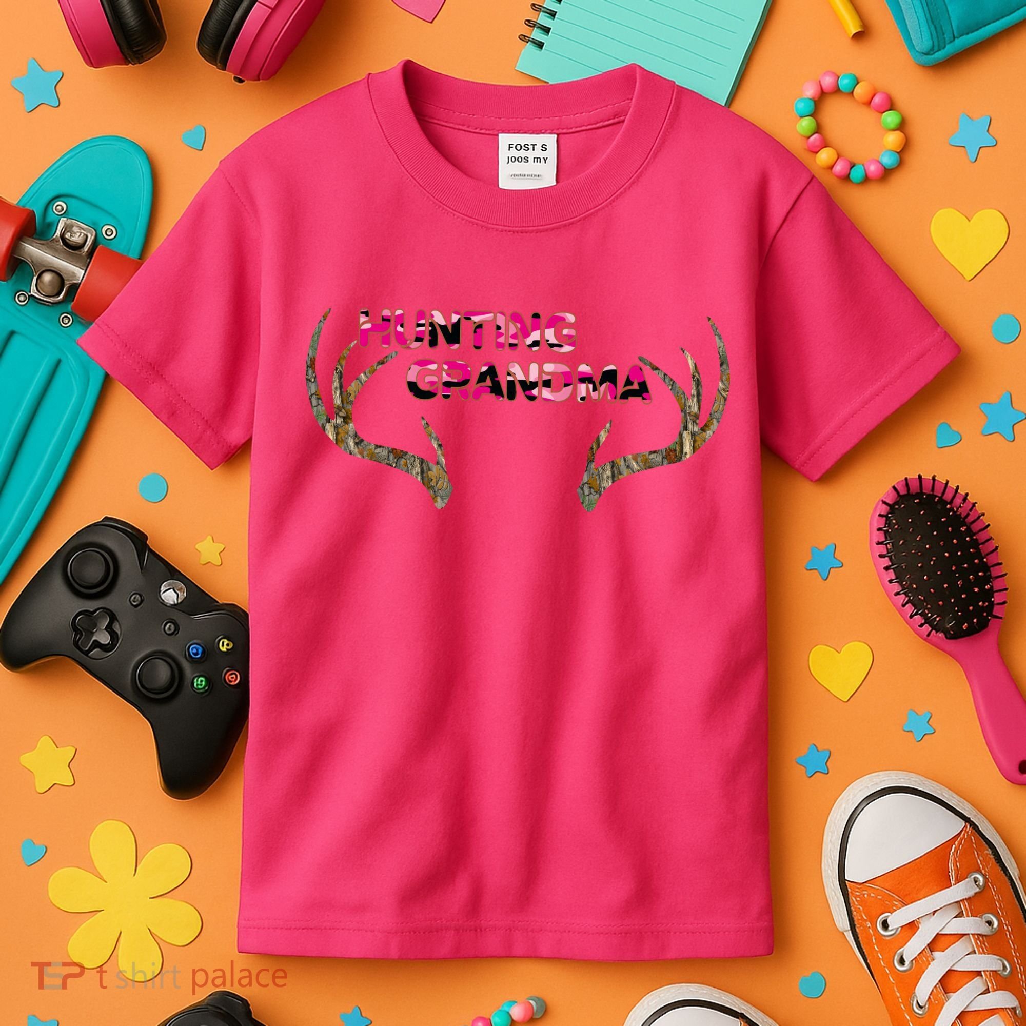 Hunting Grandma Kids T-Shirt