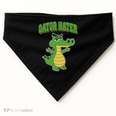 Haters Gonna Hate Gator Hater USA-Made Doggie Bandana