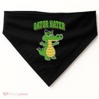 Haters Gonna Hate Gator Hater USA-Made Doggie Bandana thumb 0