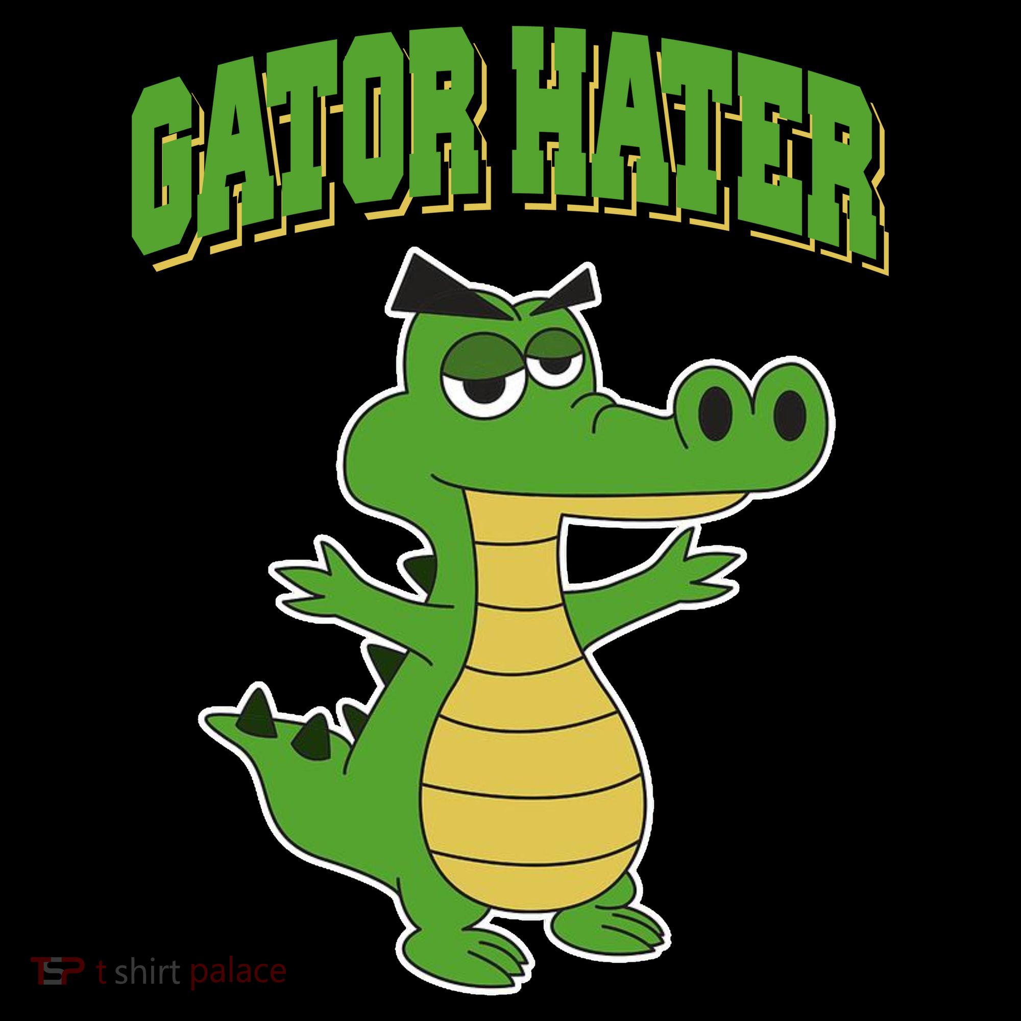 Haters Gonna Hate Gator Hater Button