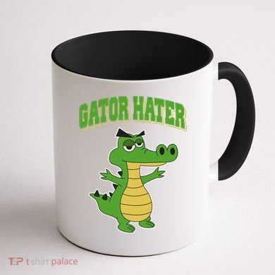 Haters Gonna Hate Gator Hater Coffee Mug back