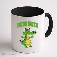 Haters Gonna Hate Gator Hater Coffee Mug thumb 1