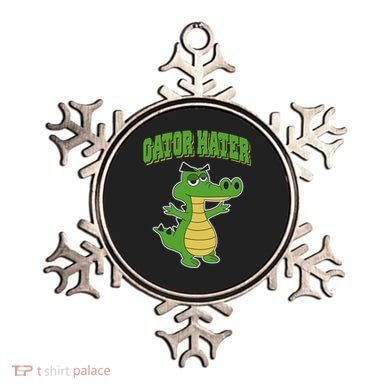 Haters Gonna Hate Gator Hater Ornament