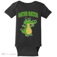 Haters Gonna Hate Gator Hater Baby Bodysuit thumb 0
