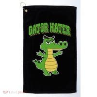 Haters Gonna Hate Gator Hater Golf Towel thumb 0