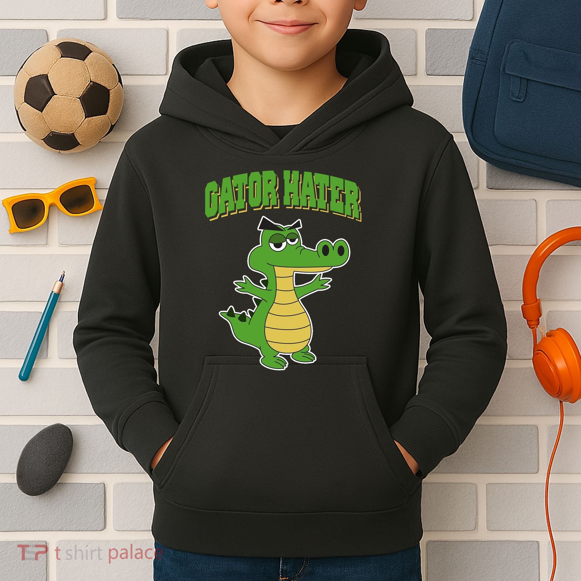 Haters Gonna Hate Gator Hater Kids Hoodie