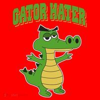 Haters Gonna Hate Gator Hater Santa Hat thumb 1