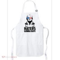 Haters Gonna Hate Donald Trump Middle Finger Funny Usa Apron thumb 0