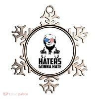 Haters Gonna Hate Donald Trump Middle Finger Funny Usa Ornament thumb 0