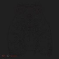 Hipster Groundhog In Nerd Glasses Animal Ladies Heavyweight Boxy Pullover Hoodie thumb 2