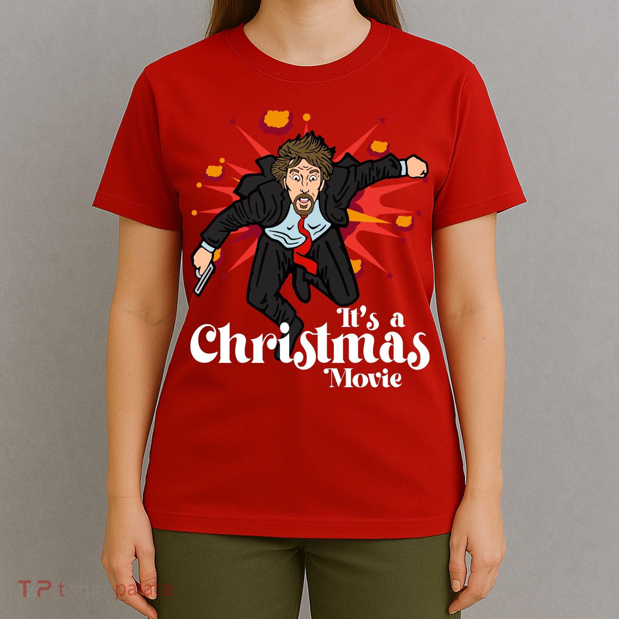 Hans Gruber It’S A Christmas Movie Is A Christmas Movie T-Shirt