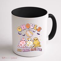 Halloween Ghouls Just Wanna Have Fun Coffee Mug thumb 1