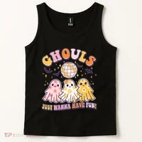Halloween Ghouls Just Wanna Have Fun Tank Top thumb 2