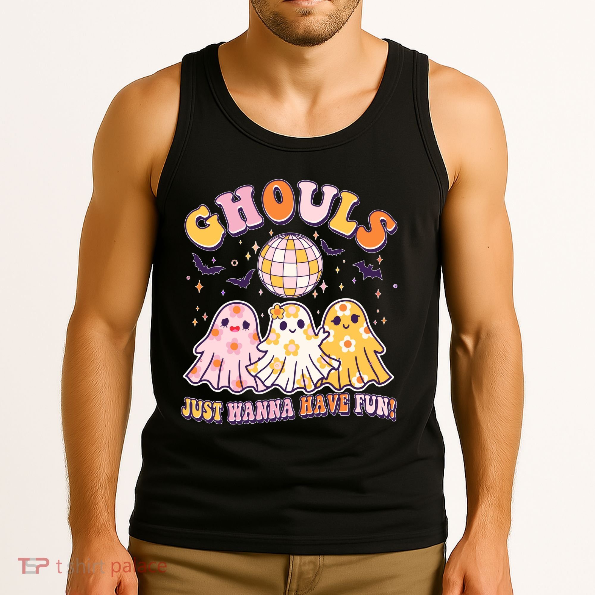 Halloween Ghouls Just Wanna Have Fun Tank Top