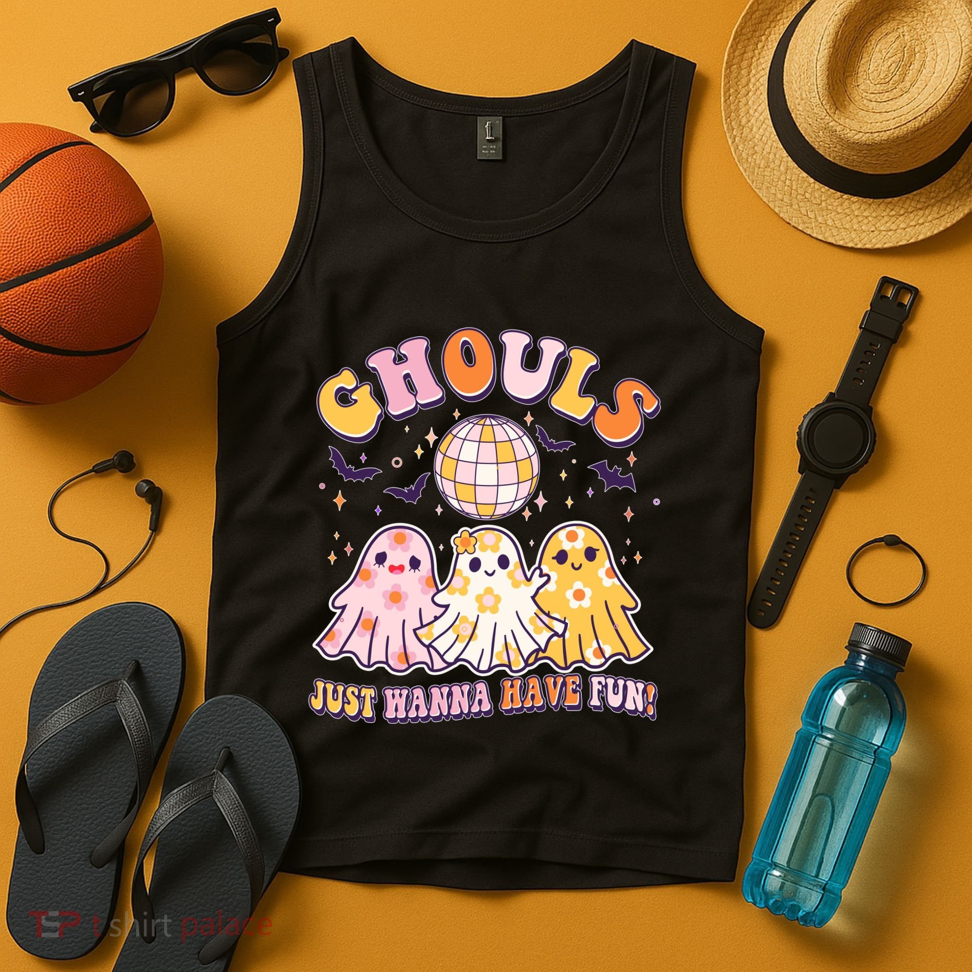 Halloween Ghouls Just Wanna Have Fun Tank Top