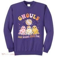 Halloween Ghouls Just Wanna Have Fun Sweatshirt thumb 0