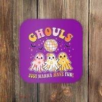 Halloween Ghouls Just Wanna Have Fun Coaster thumb 0