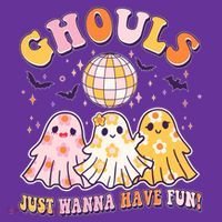Halloween Ghouls Just Wanna Have Fun Mousepad thumb 1